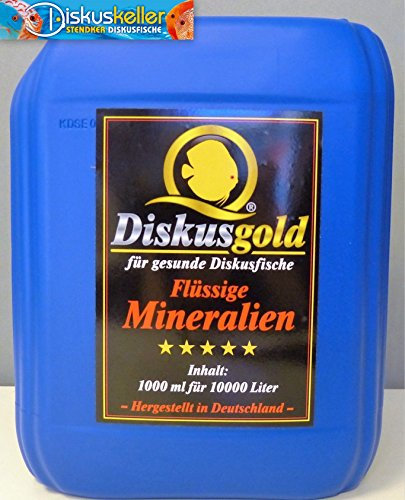 Diskusgold flüssige Mineralien 5000 ml / 5L - Flüssigmineralien - Diskusfisch
