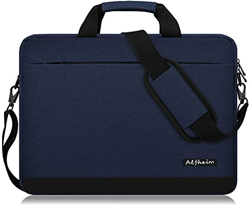 Alfheim 15-16 Inch Waterproof Laptop Bag with Shoulder Strap | Lightweight Soft Briefcase For Men Women, Business Work, Fits Notebook Ultrabook Macbook Air
