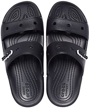 Crocs Unisex Adulto Classic Crocs Sandal Sandalia, Black, 48/49 EU