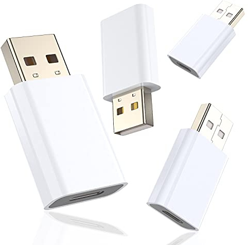 LMUBOY USB C Female to USB A Male Adapter Compatible with Apple MagSafe Charger,USB Type C to A Charger Cable Converter for iPhone Air 17 16 15 14 13 12 Mini Pro Max,Airpods,iPad,Galaxy Note,Pixel