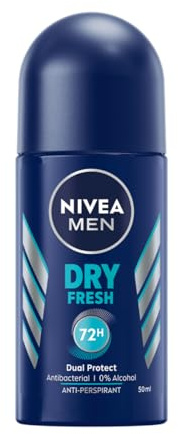 NIVEA MEN Dry Fresh 72H Antitranspirante en Bolas para Hombre 50 ml