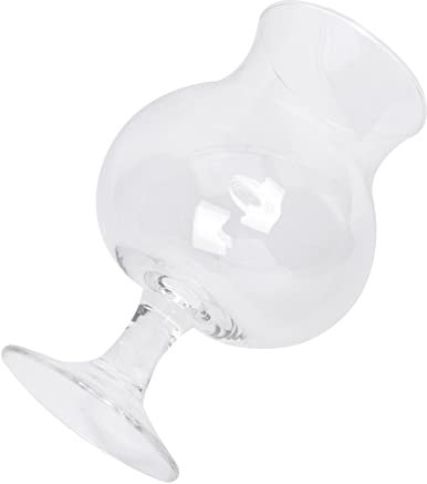 Cabilock Copa De Cóctel De Vidrio Tulipán De Diseño Elegante Para Bodas Fiestas y Reuniones Familiares Cristalería Resistente y Estable Para Bebidas y Cócteles