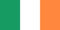 Premium Fahnen Flagge - 90 x 150 cm / 150 cm 90 cm - aus Polyester mit goldenen Ösen - Langlebig und Wetterfest (Irland)