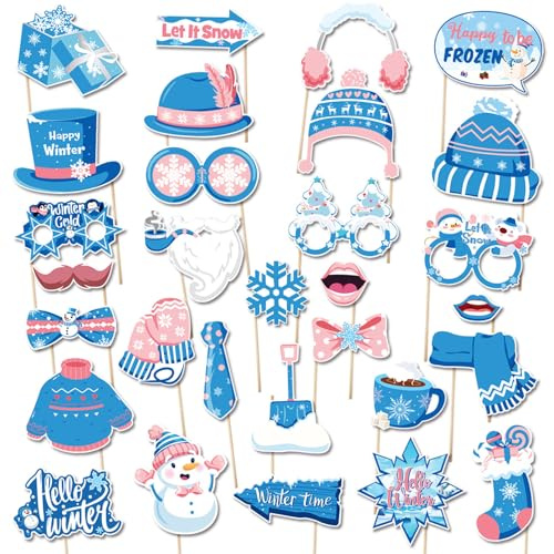 Decoración de mano para celebración de invierno, copo de nieve, accesorios para árbol de Navidad, redes sociales, accesorios de fotos de Navidad