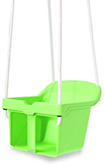 JAMARA Babyschaukel Small Swing – ab 10 Monate, robuster Kunststoff, belastbar bis 25 kg, inkl. Sicherheitsbügel, kippsicher, Indoor- Outdoor geeignet
