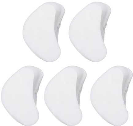 ZASCHMOY 1000 Uds. Almohadillas de Algodón para Barbilla y Ojos, Parches de Algodón Faciales de Compresión Húmeda Suaves y Absorbentes para Piezas de Cuidado de la Piel de Salón de