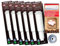 6 x Filterpatrone AquaCrest ECF-7004A - AQK-04 - kompatibel mit Jura Impressa white + 10 Reinigungstabs