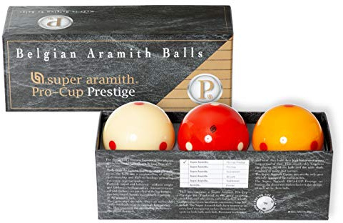 Aramith Super Pro-Cup Prestige Carom Ball Set 61.5 mm