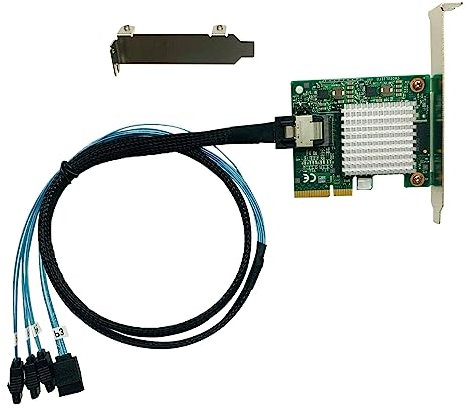 H1110 81Y4494 SAS-2 RAID-kontrollkort 6 Gbps SATA HBA LSI 9211-4i P20 IT-läge för ZFS FreeNAS UnRAID RAID Expander
