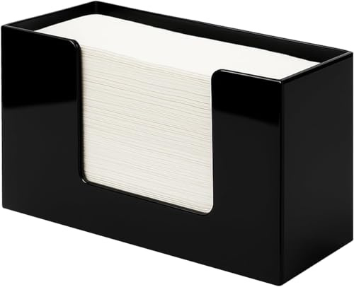 Distributeur de serviettes en papier pour comptoir de salle de bain - Distributeur de serviettes en papier à trois plis - Pliage en C - Porte-serviettes moderne pour cuisine, salle de bain, toilettes