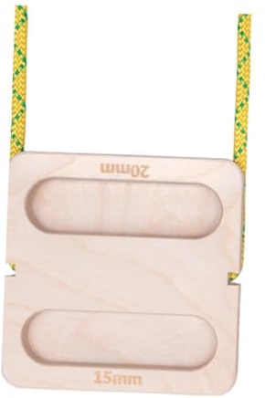 SZLIFE Trave da Arrampicata Portatile per Rafforzare Le Dita, per Arrampicare E Rafforzare Il Core, Trave da Arrampicata Professionale in Legno