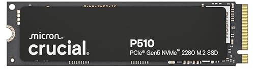 Crucial P510 - SSD - 1 TB - Intern - M.2 2280 - PCI Express 5.0 x4 (NVMe)