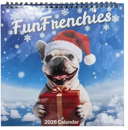 Agenda mensual 2026, calendario de animales de Navidad, organizador de pared y escritorio de papel grueso con páginas duraderas, calendario de horario con diseño vibrante, planificadores de vacaciones