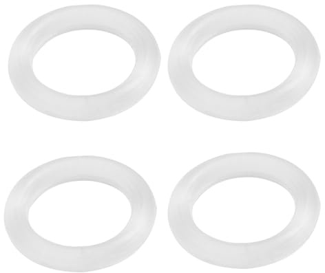 4 Bit, O-Ringar för Medela Harmony Handmjölkpump, Gummitätning Reservdelar för Handmjölkpumps Handtag