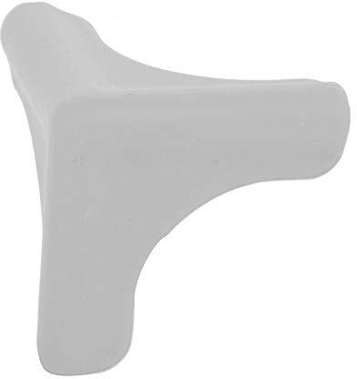 Eckenschutz, 4 Stück/Beutel Silikon-Babyschutz Antikollisionswinkel Schreibtischmöbel Kindersicherheitsschreibtisch Stoßstangentisch Eckabdeckungen(Grau)