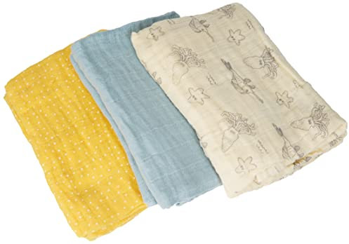 Pippi Unisex Baby Stoffwindel Handkerchief, Snapdragon, 65x65 EU