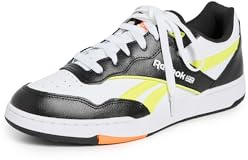 Reebok Unisex Bb 4000 II Shoes, Black/Solar Acid Yellow/White, 9