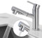 HOMELODY Wasserhahn Küche/Bad, Küchenarmatur mit Ausziehbarer Brause, Spültischarmatur mit herausziehbarer Dual-Spülbrause, Mischbatterie Küche, Armatur Küche Chrom