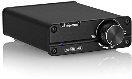 Nobsound HiFi Stereo Audio Amplifier Mini Dual TPA3116 100W×2 with NE5532 Pre-level OP Amp and Power Supply