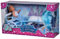 Evi Love Ice Carriage/Puppe als Prinzessin mit ihrer Kutsche und Pferd / 12cm / Für Kinder ab 3 Jahren geeignet