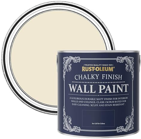 Rust-Oleum White Matt Emulsion Wall Paint - Quarry Lime 2.5L