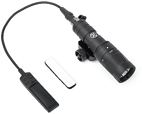 QIRUIMY M300W Strobe Torch with Pressure Pad Switch,500 Lumens Tactical Strobe Flashlight Scout Light for 20mm Picatinny Rail System