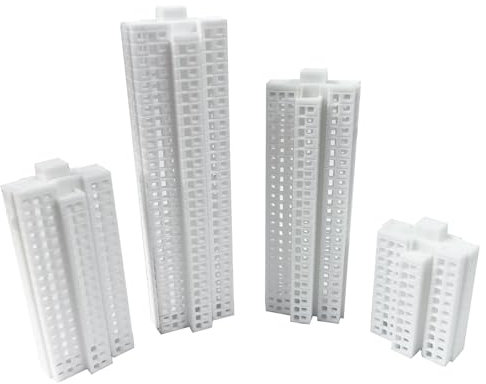 Attuslla 6 Paquete Modelo de Paisaje de Hojas, 6 Colores Hojas de Simulación en Miniatura para para Tren Paisaje Ferroviario (4 pièces 1: 800)