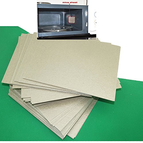 4pcs forno a microonde parti riparazione mica piastre fogli guida d'onda copertura 15cm x 12cm