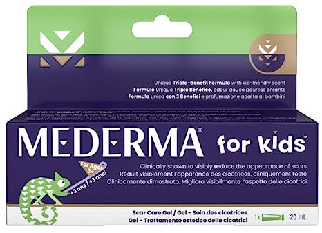 Mederma Crema Cicatrizzante Bambini 3+ Anni, Per Il Trattamento Efficace Delle Cicatrici, Trasparente, 20 ml, Confezione da 1