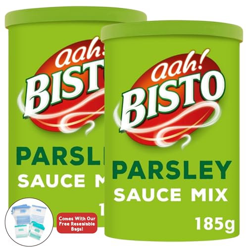 Parsley Sauce Mix Granules 185g - Bundle Bistoo Pack of 2