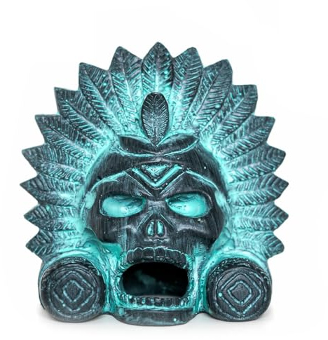 Rujevia Fischietto della Morte Azteco Realizzato a Mano