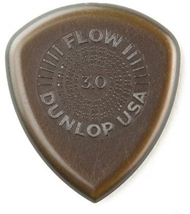 JIM DUNLOP - 547P300 FLOW JUMBO CON GRIP 3.0 MM PLAYER'S PACK/3, Plettri per Chitarra