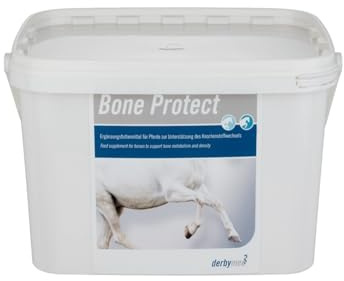 derbymed Bone Protect | 3,5 kg | Complemento alimenticio para caballos para apoyar el metabolismo óseo | puede ayudar en enfermedades de huesos y cartílagos