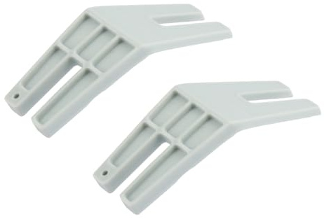 Thyonta 2 PCS Professional Bulky Seam Aid Sewing Machine Presser Foot Tool Kit - Durable Plastic Straight Stitch Foot with Precision Seam Guide for Enhanced Embroidery & Craft Sewing