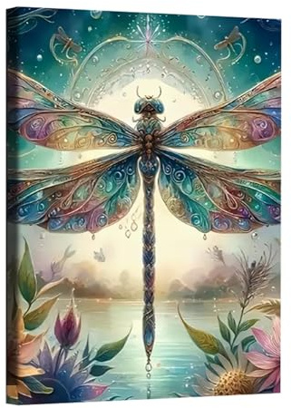 Diamond Painting Kit Completo 5D, Pintura con Diamantes,Pintar con Diamantes DIY, Manualidades Creativas Diamond, Diamond Painting para Relajarse en Casa, para Regalo y Principiantes(30x40cm)