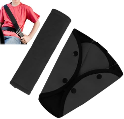 Coussin de ceinture de sécurité pour , ceinture de sécurité de voiture, protection abdominale, réglage de ceinture de voiture pour , pour les voyages, l'école, les excursions en