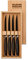 Kuhn Rikon 24020 Steakmesser-24020 Steakmesser, 18/8 Edelstahl, schwarz