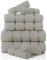 Gaveno Cavailia Luxurious 8 Pack Boston Towel Bale Set ( 4 Face, 2 Hand and 2 Bath), Cotton, Silver