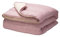 Pikolin Baby - Edredón para Bebé, Relleno Nórdico Reversible 300 gr - Bicolor - Tacto Pluma, Cálido, Transpirable - para Cuna de 60 - Color Malva/Blanco, 100 x 120 cm