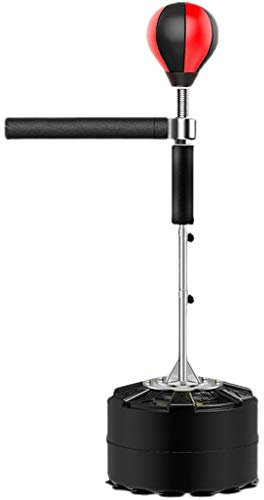 Punchingbälle Drehbares Boxreaktionsziel Multifunktionales Boxziel für Kinder Home Boxing Speed ​​Ball Trainingsgeräte für das Fitnessstudio Kann mit Wasser und Sand gefüllt Werden