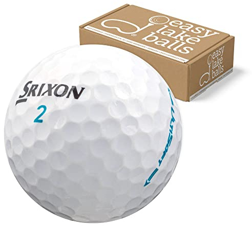 50 SRIXON ULTISOFT Pelotas DE Golf RECUPERADAS/Lake Balls - Calidad AAAA/AAA (Pearl/A Grade) - EN Bolsa DE Red