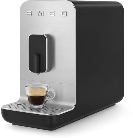 Smeg BCC01BLUS Fully Automatic Coffee Machine Black
