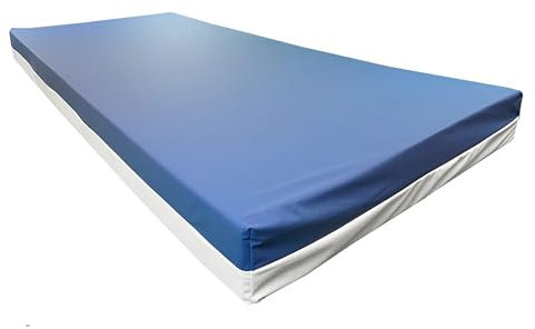 AM Qualitätsmatratzen Dekubitus Prophylaxe Matratze für Pflegebett 87x200 - Made in Germany - wasserdichte Pflegebettmatratze für die Heimpflege 87x200 cm - Matratze mit festen Sitzkanten
