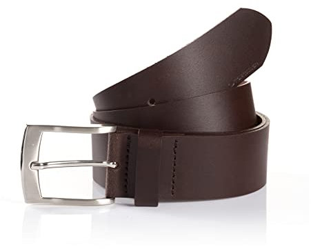 Tom Tailor Herren TTANDREW Gürtel, Braun, 100