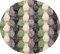 SrS Rugs® Non Slip Kitchen Door Mats & Hallway Runners Washable Rug UK (Grey & Green, 50cm x 80cm)
