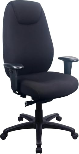 Tempur-Pedic TP6450C High Back Mesh Office Desk Chair with Cooling Gel Seat, Adjustable Arms, Lumbar Support, Headrest and Swivel Tilt, Black