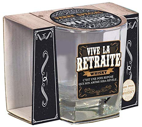 Bicchiere speciale Whisky – Vive la Ritraite