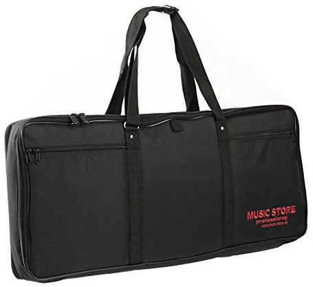 MUSIC STORE Keyboardtasche KCS-IV, 83x33x9cm, Schwarz, mit Reißverschluss