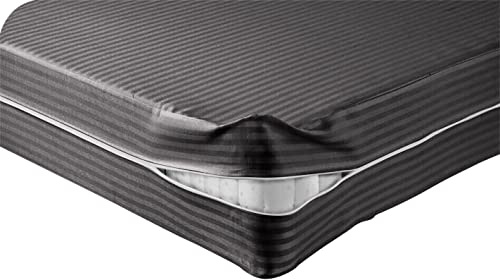 Zipper Fitted Sheet King Size 16 Inch Deep Pocket Strip Separately 1000 Thread Count 100% Egyptian Cotton Sateen Weave Fitted Sheet Only Color Grey