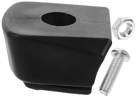 BCOATH Zapatas de Freno Instalación Fácil y Reducción de Fricción para Patines en Línea de Plástico PU Negro Accesorio Portátil Adecuado para Patinaje en Interiores